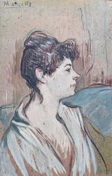 マルセル、1894（紙にパステル）